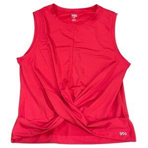 DSG Twist Front Tank Top - Size XS, Pink